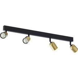 Lampa sufitowa TOP 1021 4xGU10 czarny/złoty 1021