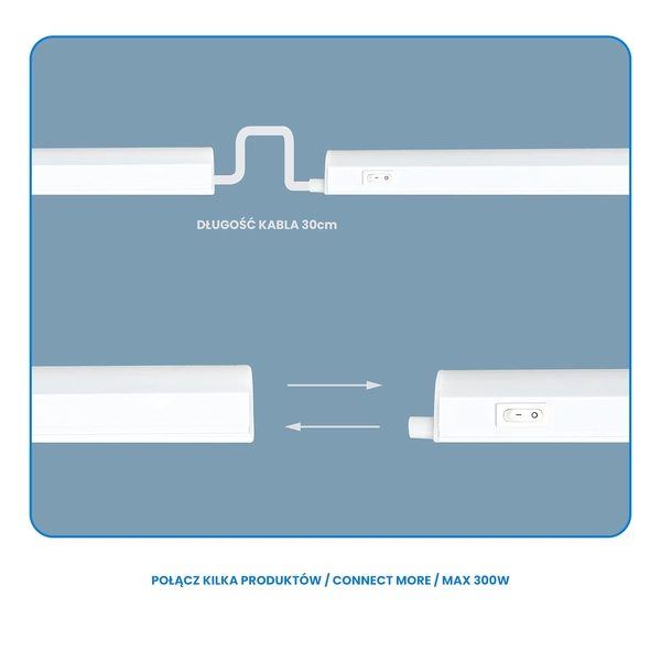 Listwa LED Vito T5 14W 4000K 120cm
