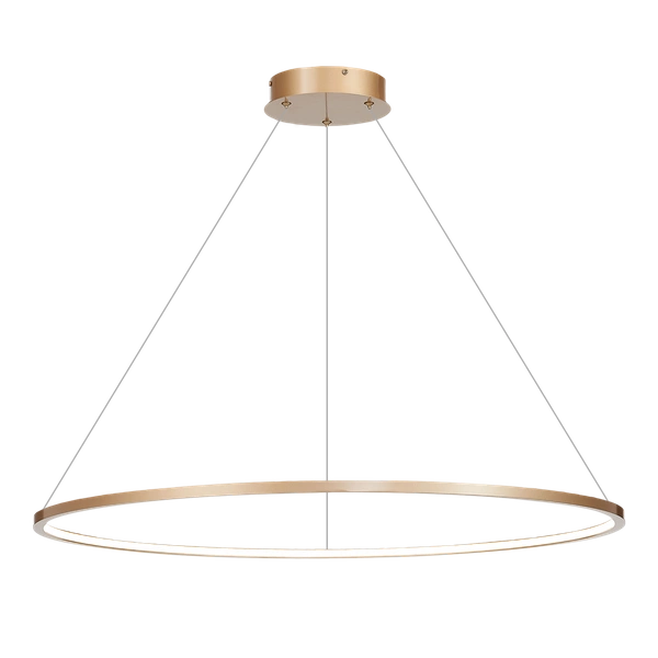 Lampa wisząca SATURNO, złota, 57W LED, barwa neutralna 4000K, ML8863