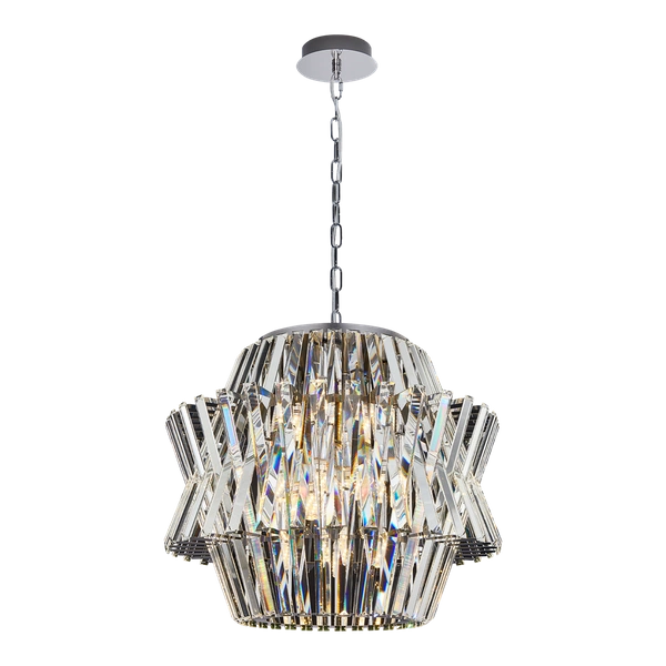 Żyrandol CROWN CHROME 12xE14