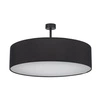 Nowoczesna lampa sufitowa 60cm czarna RONDO 4245 4245