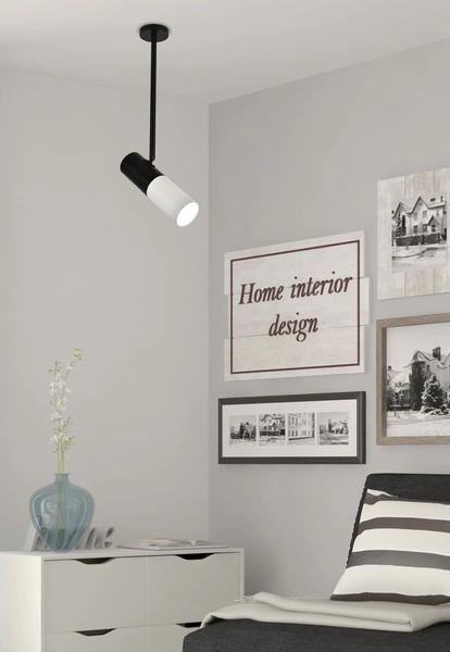 Lampa sufitowa TUBA 31-78353, czarny/biały, 1x15W GU10