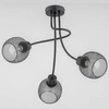 Lampa sufitowa ALFA PLENA DUO CZARNA 3xE27 48cm | 25823