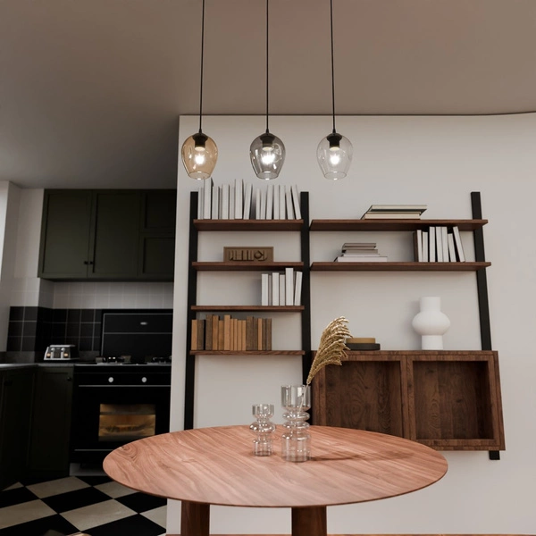 Lampa wisząca Emibig ISTAR 3 BL MIX 678/3