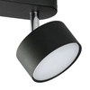 Lampa sufitowa listwa CLARK BLACK 2x GX53 szer. 31cm | czarny 3403