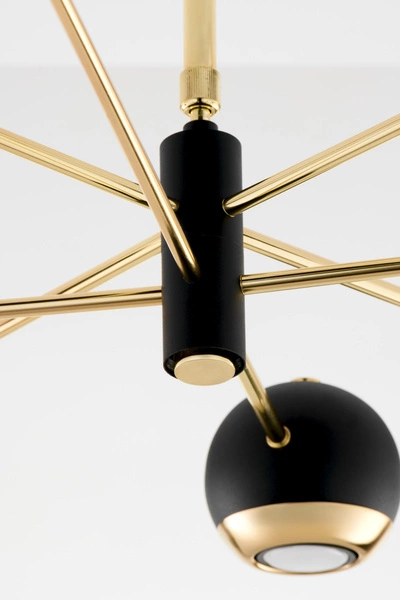 Nowoczesny Żyrandol MOKA wys. 47-69cm 4xG9 4xGU10
14W IP20 | Złoty