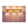Lampa sufitowa Norman Wood 3xE27 Max.25W Drewno brzozowe/Chromowany metal 8175360