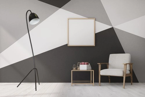 Lampa podłogowa Emibig HARIS LP1 Czarny / Biały 864/2