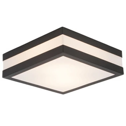Lampa ścienna Matteo Brilliant 2 2x40W E27 Stal Nierdzewna/Plastik Szary