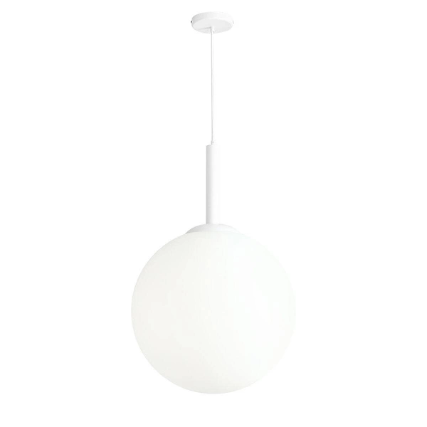 Aldex Lampa wisząca BOSSO GRANDE 1087XXL, 50 cm, biała, 3x60W E27