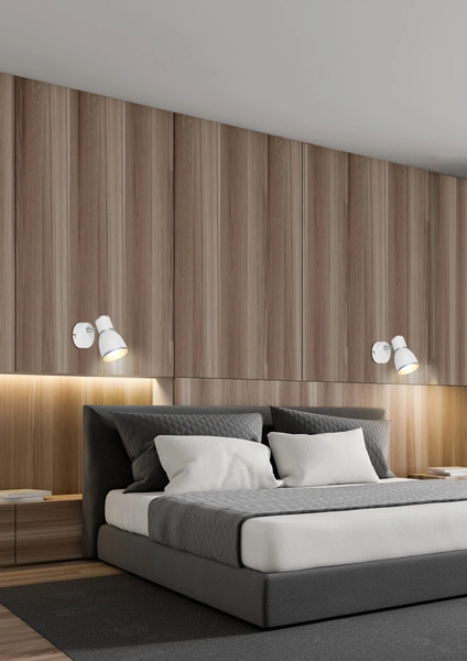 Kinkiet FIDO 91-63366 biały/chrom 1xE14