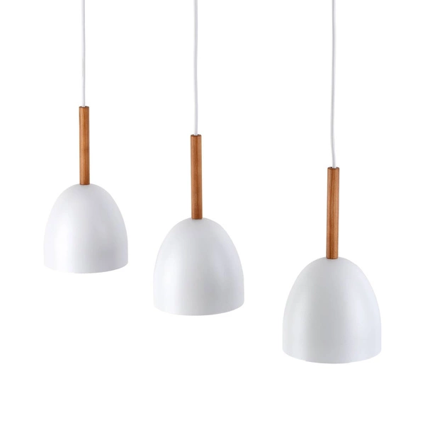 NORD WHITE LAMPA WISZĄCA 3 PŁ 4869