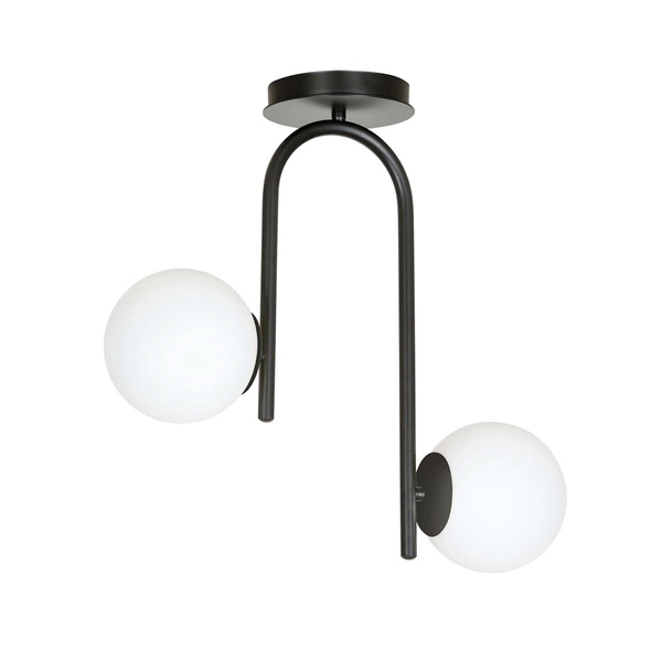 Lampa sufitowa Emibig KALF 2 Czarny 1030/2