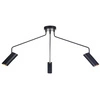 Lampa sufitowa FUTURO III, czarna, 3x35W GU10