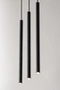 Lampa Sigma SOPEL 3 PROSTY CZARNY lampa wisząca 33401