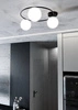 Lampa sufitowa Emibig SOPRA 3 BL OPAL 1257/3