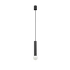 Lampa wisząca BATON BLACK M wys. 25cm E27 | czarny 7852