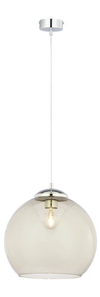 Nowoczesna Lampa wisząca ASTI wys. 80cm 1xE27 15W IP20 | Chrom
