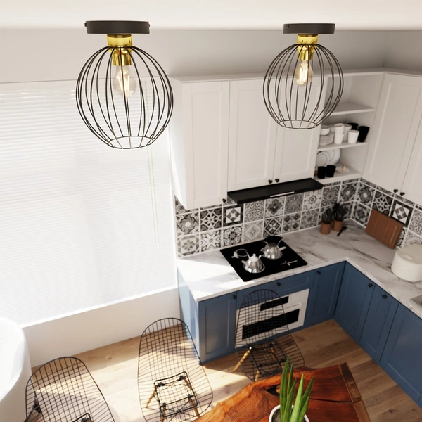 Lampa sufitowa Emibig NEST 1 BL GOLD 1370/1