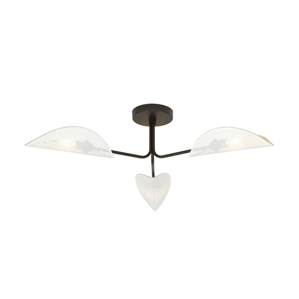 Lampa sufitowa Emibig GOMEZ 3 Biały/GOLD 1173/3