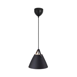 Lampa wisząca STRAP E27 40W Metal | Czarny