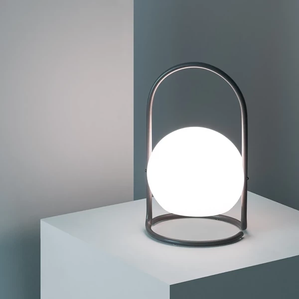 Lampa Stołowa Zewnętrzna LED Przenośna Ładowalna 2.5W z Akumulatorem USB 1800 mAh-4000K