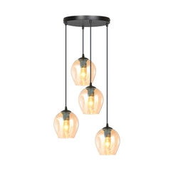 Lampa wisząca Emibig ISTAR 4 BL PREMIUM MIODOWY 681/4PREM