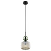 SOPHIA GREEN COGNAC LAMPA WISZĄCA 1XE14