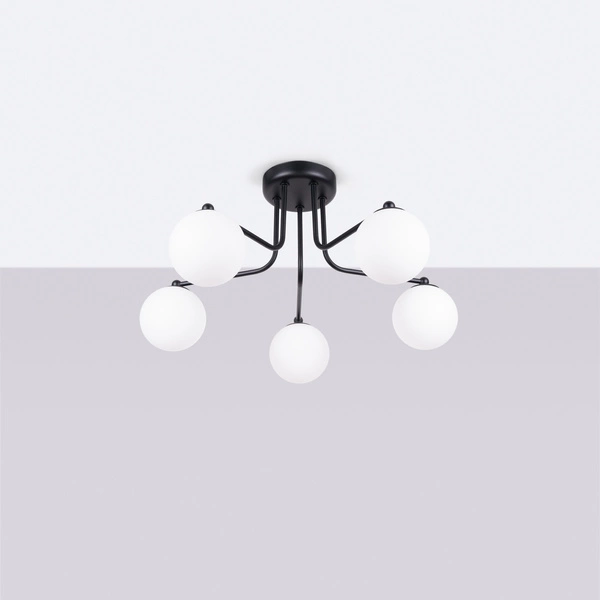 Żyrandol ASTRAL 5 czarny