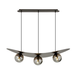 Lampa wisząca Emibig AURA 3 BL GRAFIT 1300/3