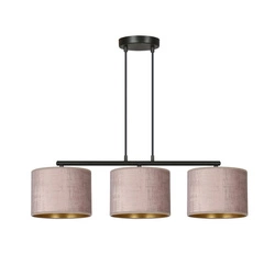 Lampa wisząca Emibig HILDE 3 BL ROSE 1053/3