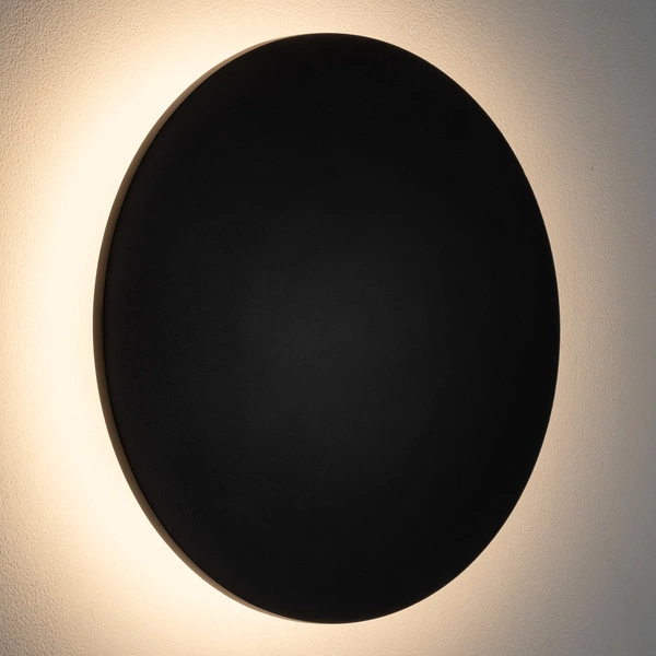 Zewnętrzny Kinkiet ARIA LED XL 15W 3000K 1100lm szer.30cm IP54 | Czarny 11572