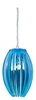 Lampa wisząca ABUKO MAŁA 31-55296 niebieska 1x60W E27
