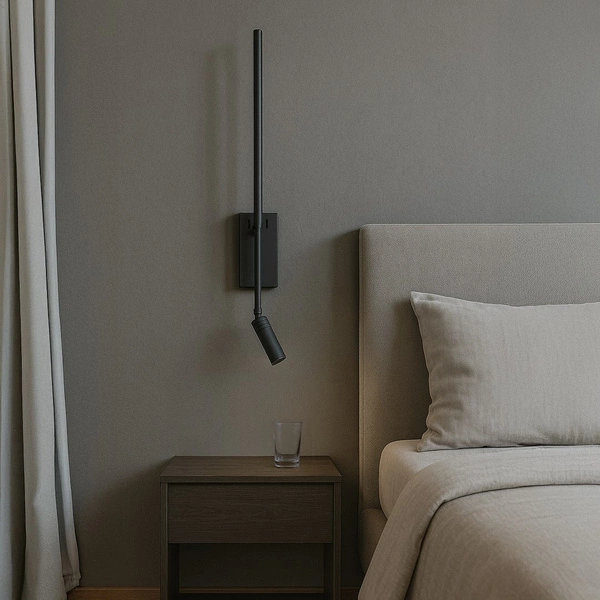 Kinkiet Torch Czarny 6W+3W 4000K