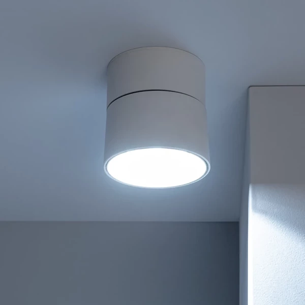 Lampa punktowa Biała 30W Spot LED 2700-3200K Abruzzo Romeo 15x11cm