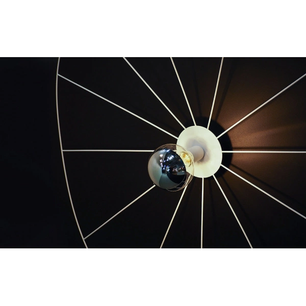 Kinkiet / Plafon ESKOLA 140 TH.015CZ czarny 1xE27