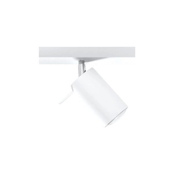 Plafon RING 4 punktowy Stal kolor biały 40W, SL.0331