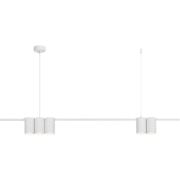 Lampa wisząca (listwa) GENESIS WHITE 5xGU10