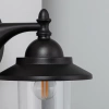 Kinkiet zewnętrzyny Czarny Klasyczny IP44 Abruzzo Giovanni E27 25cm