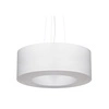 Nowoczesna lampa wisząca SATURNO SL.0747 50 cm biała 5xE27