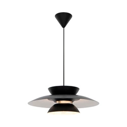 Lampa wisząca CARMEN E27 40W Metal | Czarny