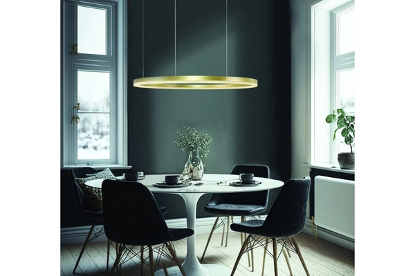 Azzardo HALO PENDANT 120 CCT BK + REMOTE CONTROL 5343