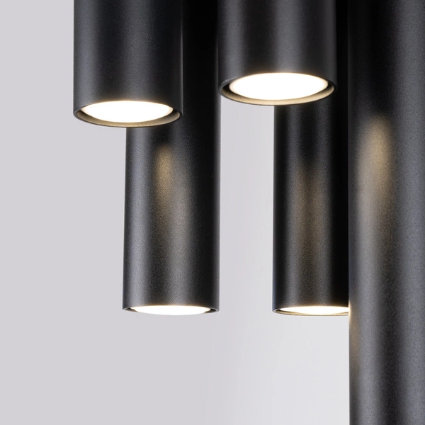 Plafon LAGOS 5P czarny