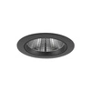 Lampa punktowa podtynkowa EGINA LED szer. 14cm 15W barwa neutralna 4000K | czarny 10558