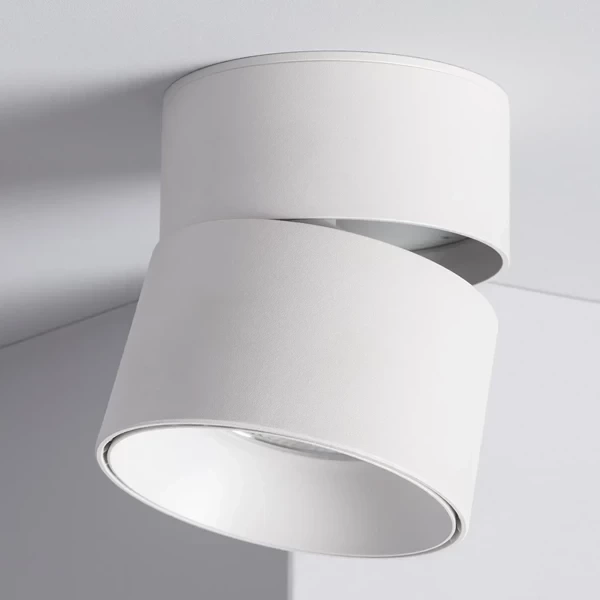 Lampa punktowa Biała 30W Spot LED 2700-3200K Abruzzo Romeo 15x11cm