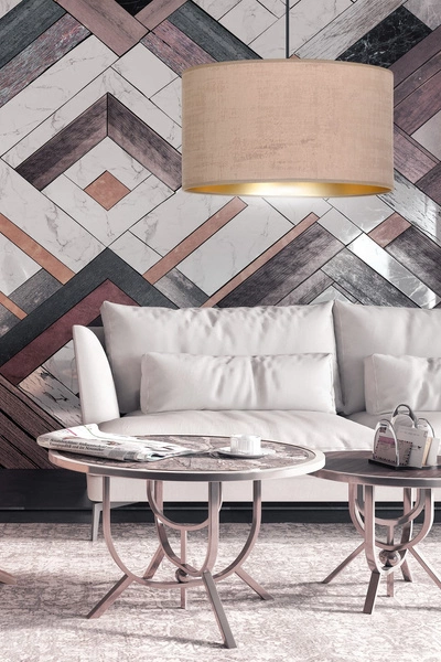 Lampa wisząca Emibig HILDE 1 BL ROSE 1053/1