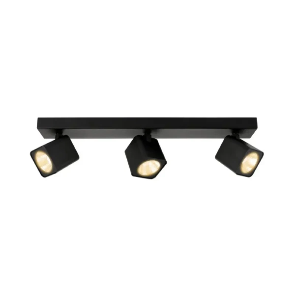 Lampa sufitowa reflektor AVIERO dł. 46cm 15W 3xLED neutralna biel 4000K | czarny