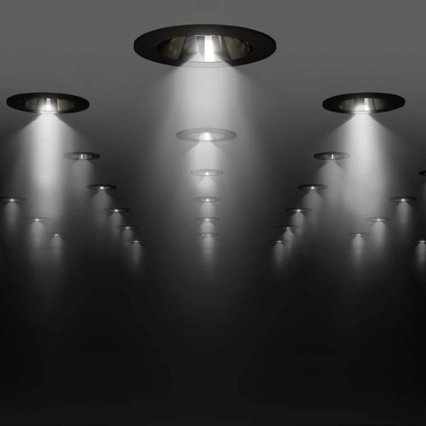 Lampa LED podtynkowa oczko śr, 22cm 30W 3000K 30° WLD MIRROR XL | biały