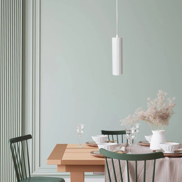 Lampa wisząca Tokio 1, biała, 1x50W GU10