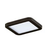 Azzardo SLIM 9 SQUARE 4000K IP44 BLACK 4375